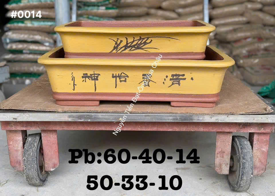 Bộ đôi chữ nhật tàu cạn 60x40, 50x33cm