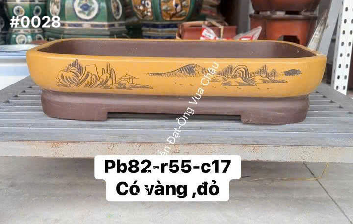 Ang chữ nhật bo góc cạn 82x55x17cm