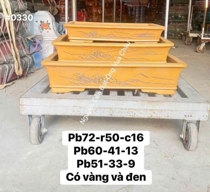 Bộ 3 chữ nhật tàu 72x50, 60x41, 51x33cm